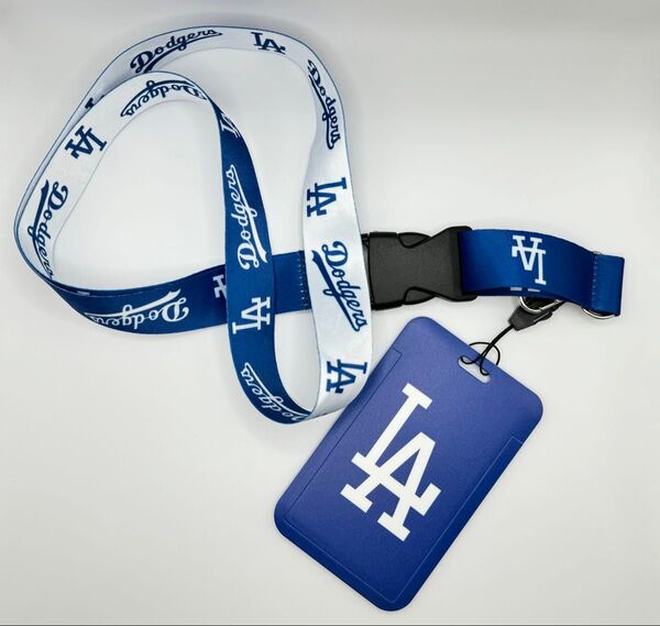 ドジャース メジャー ネックストラップ 大谷翔平 50/50 カードホルダー IDカードホルダー 社員証ケース IDカードケース
