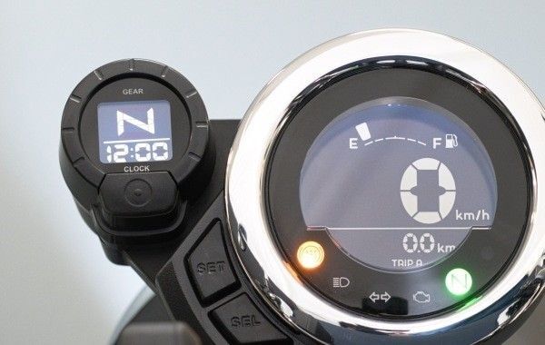 ホンダ 純正 クロック&ギアポジションメーター 取付説明付 08E70-K0F-JF0 ダックス125 2024 (JB06)