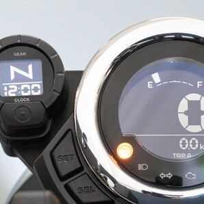 ホンダ純正 クロック&ギアポジションメーター 取付説明付 08E70-K0F-JF0 モンキー125 2022 (JB03)ホンダ