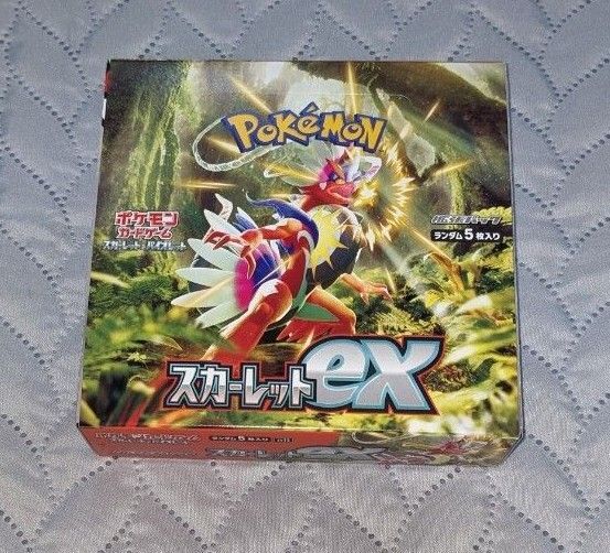 ポケモンカード スカーレットex シュリンクなし 1BOX