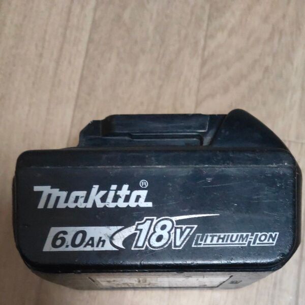 マキタ純正 18V 6.0Ah リチウムイオンバッテリー