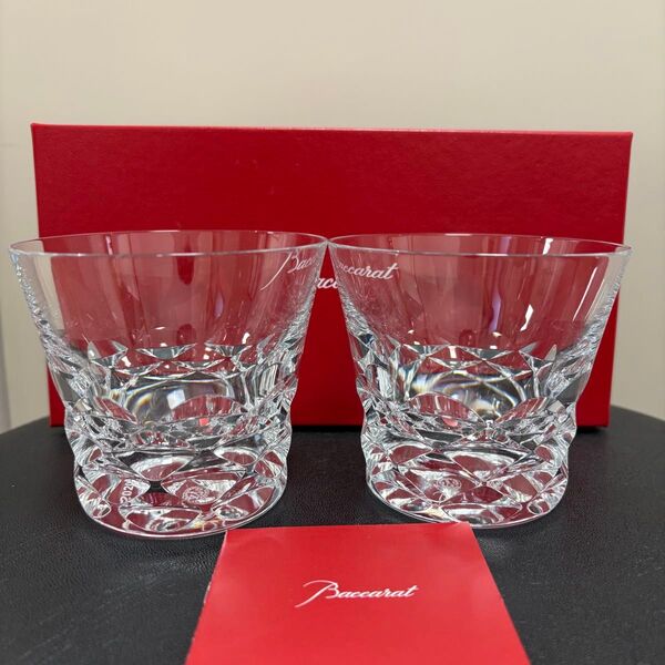 バカラ ペア ロック グラス ブラーヴァ 2020 未使用 Baccarat