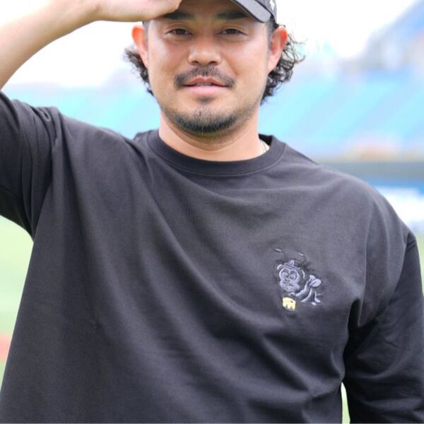 横浜DeNAベイスターズ 宮崎敏郎選手PLAYER PRODUCE 2024 Tシャツ(Lサイズ黒)