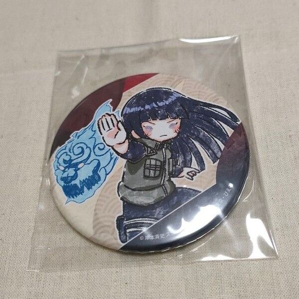 NARUTO疾風伝 グラフアート 日向ヒナタ 缶バッジ
