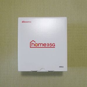 美品 ドコモ 5G対応ホームルーター home 5G HR02