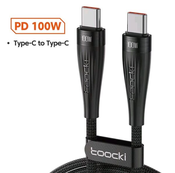 Toocki 100w対応 type c 充電 ケーブル 0.5m 2本セット