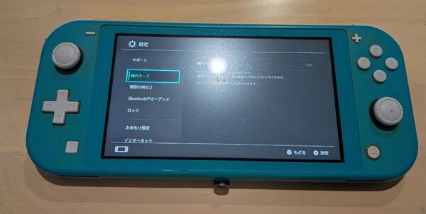 Nintendo Switch Lite ターコイズ 本体 『ジャンク』