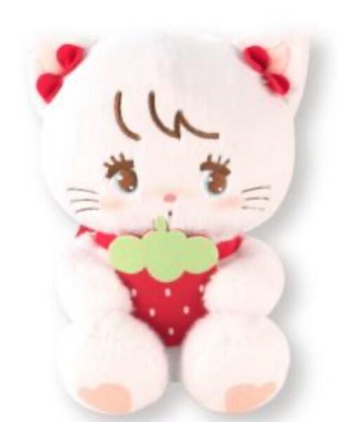 mikko いちごBIGぬいぐるみ ムース