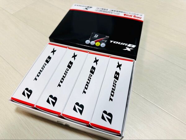 新品 ◆ ブリヂストン ◆ TOUR B X ◆ BRIDGESTONE ◆ ツアー B X ◆ ゴルフボール ◆ 1ダース