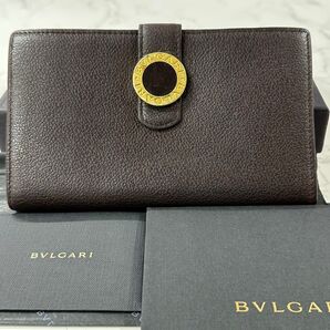 新品同様! ブルガリ BVLGARI 財布 二つ折り 長財布 ビーゼロワン