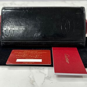 超良品! カルティエ Cartier 財布 二つ折り 長財布 ハッピーバースデー
