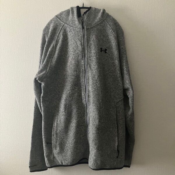 アンダーアーマー フリースパーカー ジップアップ UNDER ARMOUR