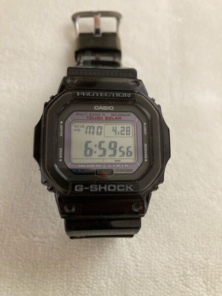 CASIO G-SHOCK 腕時計 タフソーラー マルチバンド6 ブラック
