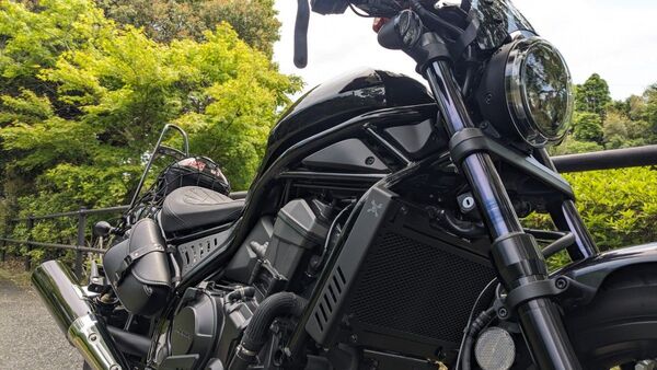 BURLY BRAND バーリーブランド ホンダレブル1100 用ラジエーターカバー、サイドカバーセット