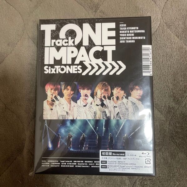 SixTONES TrackONE IMPACT Blu-ray