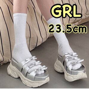 GRL リボンスニーカーサンダル 23.5cm