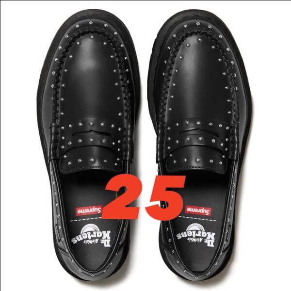 Supreme × Dr.Martens Studded Penton Loafer "Black"