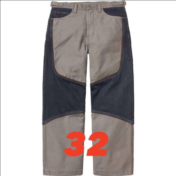 Supreme x Vanson Leathers Cordura Cotton Pant "Denim"