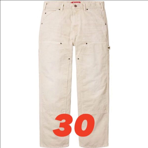 Supreme Worn Double Knee Painter Pant "Natural"