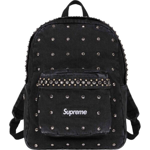 Supreme x b.b. Simon Denim Backpack "Black"