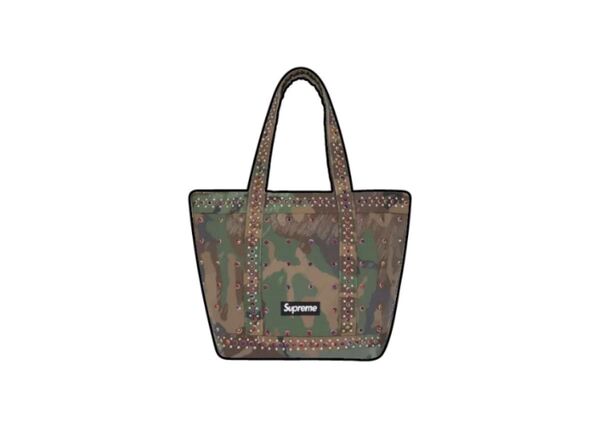 Supreme x b.b. Simon Denim Tote Bag "Woodland Camo"