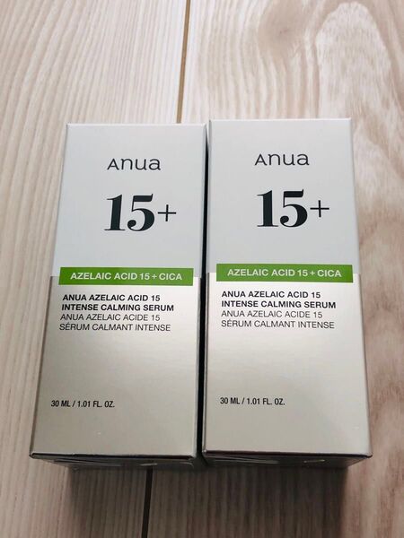 【新品未開封/2本】anua AZELAIC 15 + CICA セラム 2本セット アヌア 美容液 化粧水