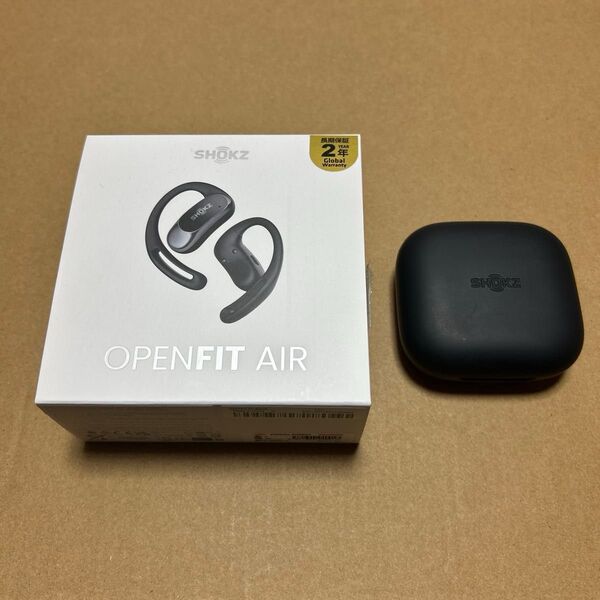 ワイヤレスイヤホン ブラック SKZ-EP-000020 OpenFit OPENFIT AIR ショックス AIR BLACK