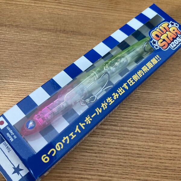 ブルーブルー アウトスター120s ピンクチャートクリア