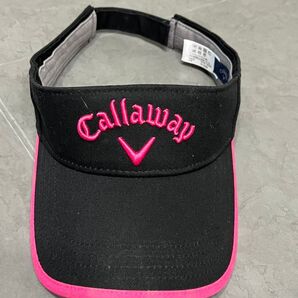 Callaway サンバイザー ピンク