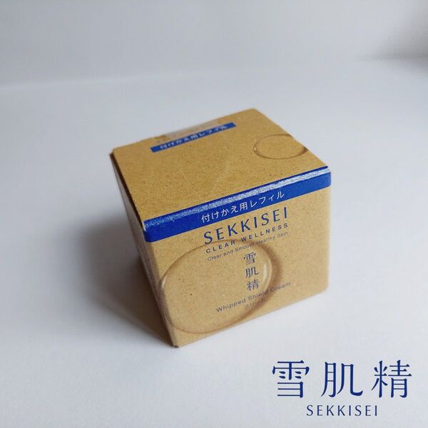 新品《雪肌精》 クリアウェルネス ホイップ シールド クリーム レフィル