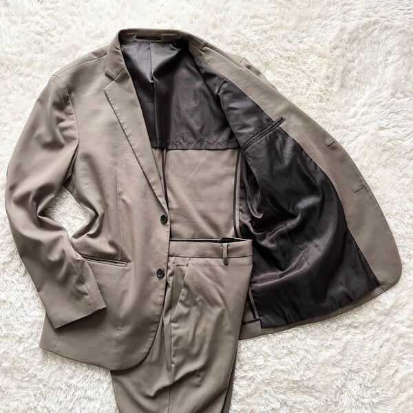 GU ジーユー トラベルスーツ ストレッチスーツ セットアップ ビジネス スーツ