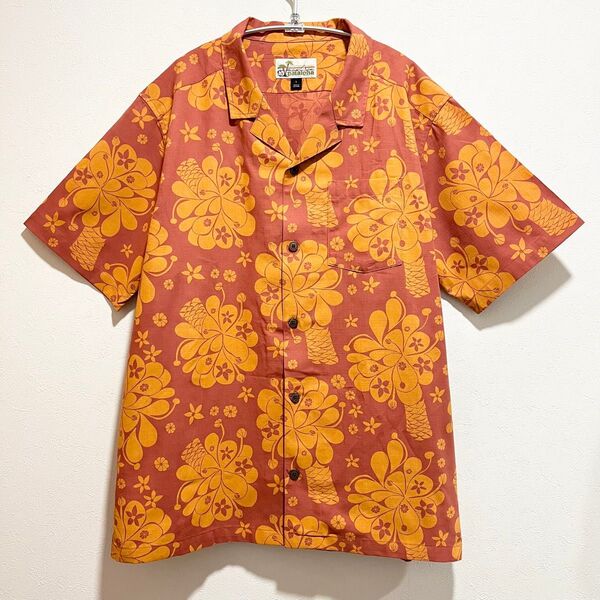 【美品】 Patagonia pataloha パタロハ・シャツ アロハシャツ Lサイズ 開襟 半袖シャツ ALOHA