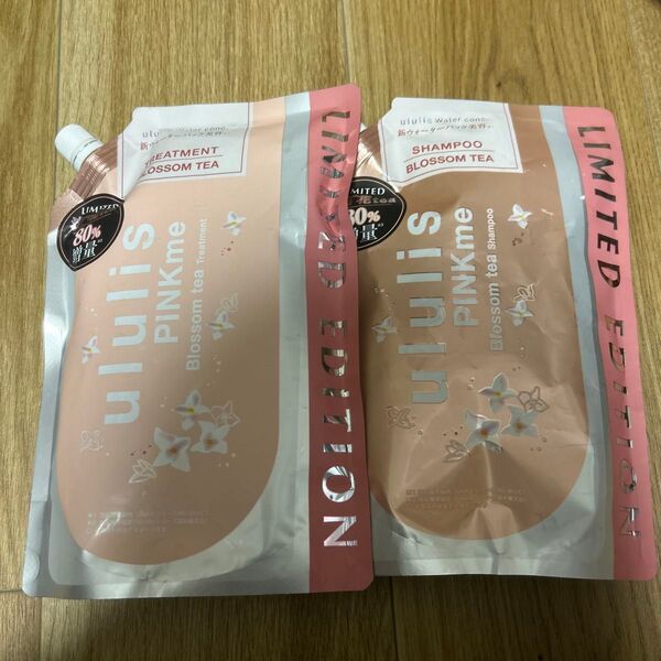 ウルリス ピンクミー ブロッサムティー シャンプー トリートメント 80%増量 510ml 各1個