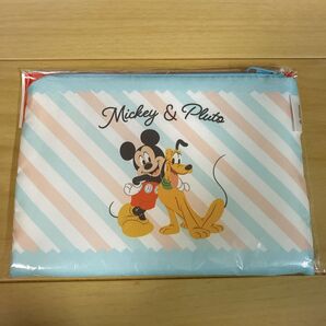 Disney ディズニー ミッキーマウス ミニーマウス ミッキー プルート ポーチ 小物入れ チャック