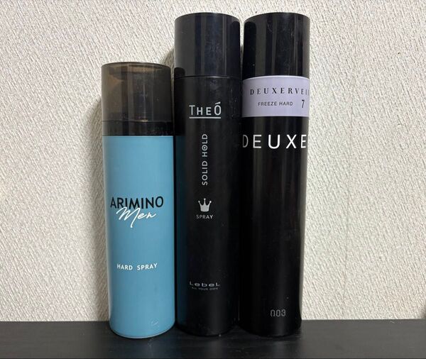 ヘアスプレー3本セット アリミノメン デューサー ジオ