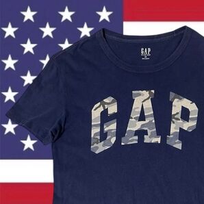 完売品!ミリタリースタイル GAP 海軍迷彩 T Shirt