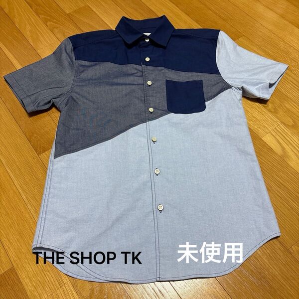 未使用 THE SHOP TK ボタンシャツ 半袖 M
