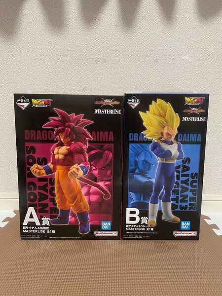一番くじ ドラゴンボール A賞孫悟空 B賞ベジータ