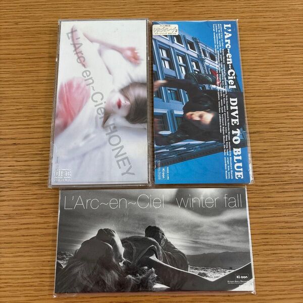 L'Arc〜en〜Ciel winter fall DIVE TO BLUE HONEY 3枚セット ラルクアンシエル