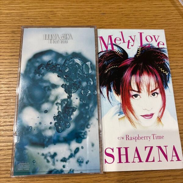 SHAZNA LUNA SEA シングル メルティラブ I forYou 神様もう少しだけ ビジュアル系 V系 2枚セット