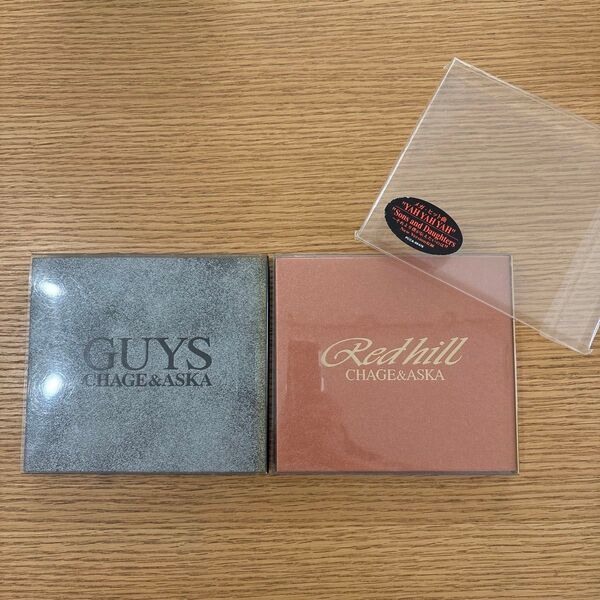 CHAGE&ASKA GUYS Red hill 写真集付きアルバム 2枚セット