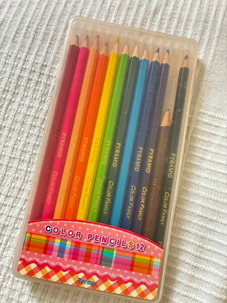 色えんぴつ 水彩色鉛筆 色鉛筆 12色セット