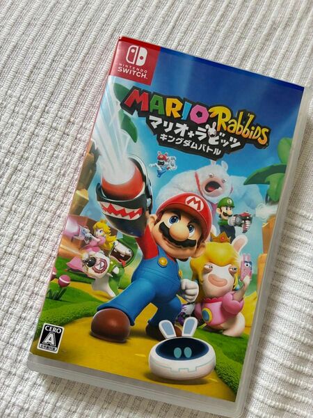 【ケースのみ】MARIO + RABBIDS キングダムバトル マリオラビッツ Switch ソフト ニンテンドースイッチ 任天堂