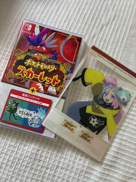 【新品特典付きケースのみ】ポケットモンスタースカーレット