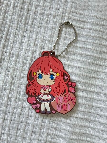 【新品】イツキ 中野五月 五等分の花嫁 アクリルキーホルダー ピンク ストラップ