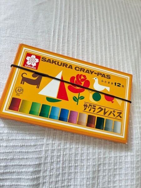 サクラクレパス 12色 クレヨン クレパス