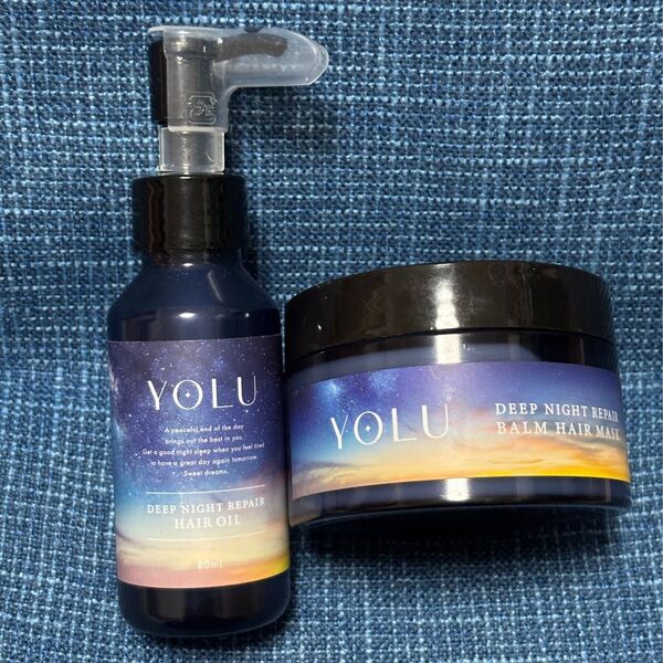 YOLU ディープナイトリペアヘアオイル バームヘアマスク(ヘアトリートメント) セット