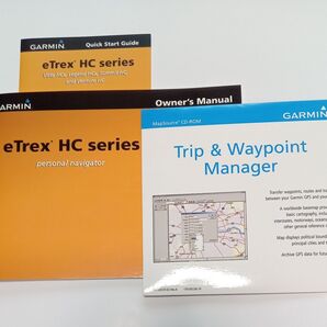 GARMIN eTrex HC series 英文ガイド、CD-ROMセット