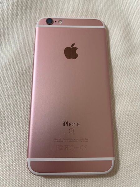 iPhone 6s 16GB ローズゴールド