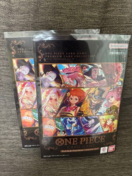ワンピースカードゲーム プレミアムカードコレクション ベストセレクション Vol.4 新品未開封 2セット